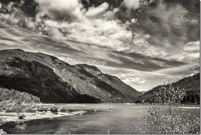 Strathcona Provincial Park,lake,mountain,nature,clouds,Vancouver Island,summer