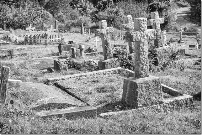 cemetery,history,grave marker,tomb stone,black and white,Cowichan Valley,Duncan,St Peters