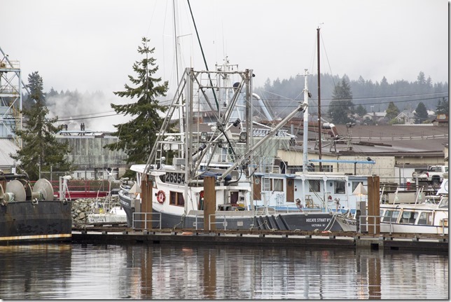 Port Alberni,marina,history,ships,winter,Highway 4,fish boat,Hecate Strait No. 1