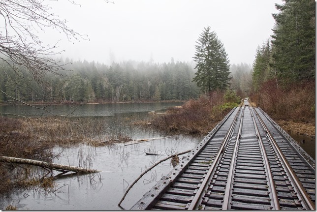 Port Alberni,history,rail,bridges,lake,winter,Highway 4,Loon Lake,E&N,The train don&rsquo;t run here anymore
