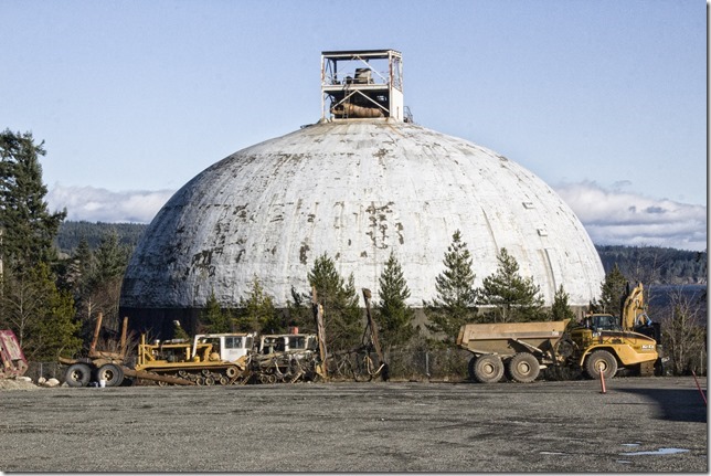 Campbell River,Highway 19,North Island,winter,Quinsam Coal Terminal,buildings,and know you know