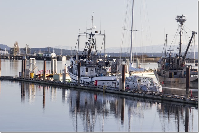 Comox,fisherman's wharf,marina,fish boat,spring