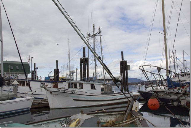 Cowichan Bay,fisherman's wharf,marina,fish boat,winter