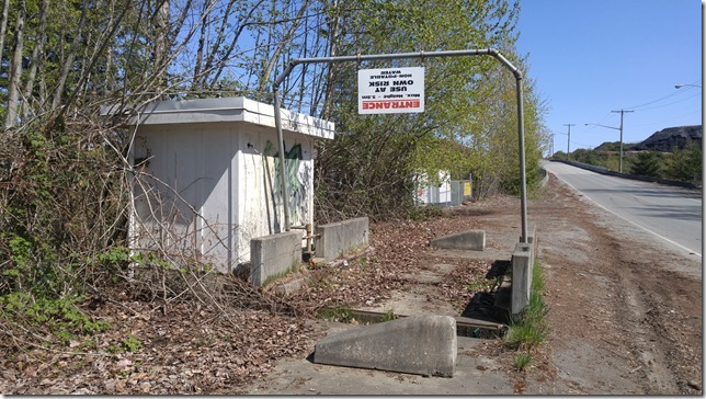 fading history,forestry,Harmac,abandoned,Cedar,industrial car wash