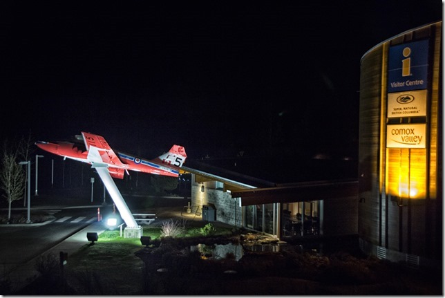 Comox Valley Visitor Centre,Comox Valley,exisiting light photography,RCAF Snowbird