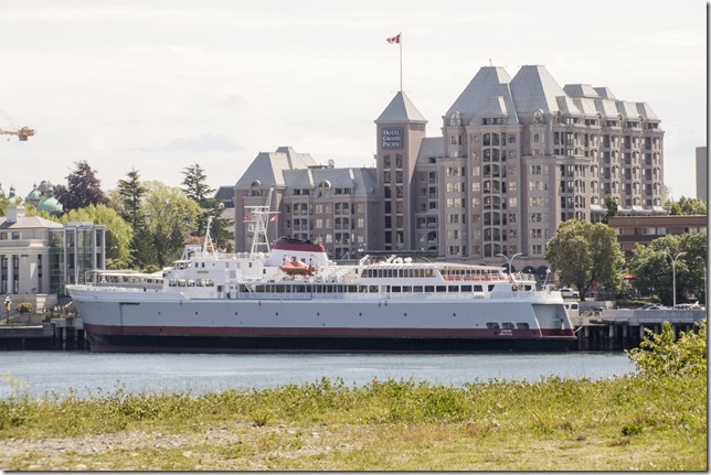 Victoria,summer,ships,not your normal view,MV Coho