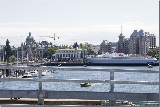 Victoria,summer,ships,not your normal view,James Bay,Coho,parliament buildings,downtown Victoria,ocean,bridges,Johnson Street Bridge