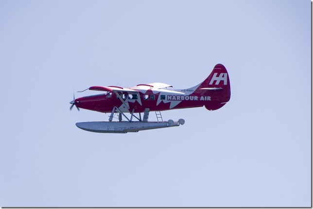  air planes, float plane,Nanaimo,C-FODH,Harbour Air,1952 Dehavilland DHC-3