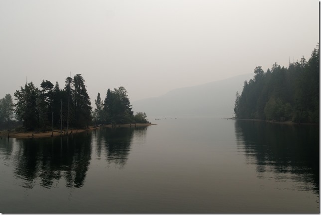 Comox Lake, BC Hydro,water level,summer,nature,wild fires,smoke,wild fire smoke