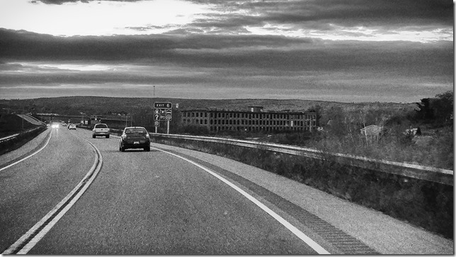 Highway 101,Nova Scotia,Falmouth,buildings,history,old factory