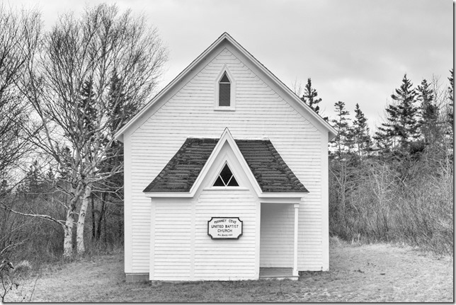 Phinney Cove United Baptist Church &ndash; one of the churches of Nova Scotia