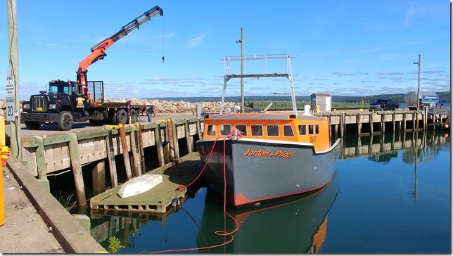 The fishing boat Jordan’s Pride I in Digby