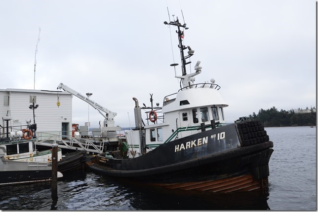 The tugboat Harken No. 10 in Chemainus