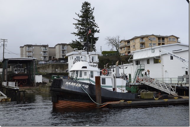 The tugboat Harken No. 10 in Chemainus