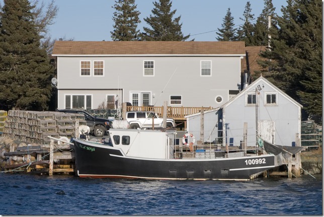The fishing boat Ed & Boys on Bush Island
