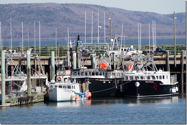 Looking across Digby Gut toward Victoria Beach