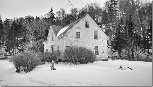 One of the beautiful houses of Nova Scotia, this one in Victoria Harbour