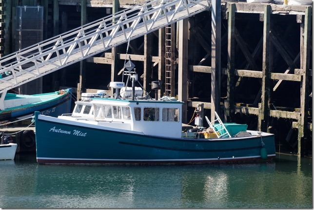 The fishing boat Autumn Mist in Digby