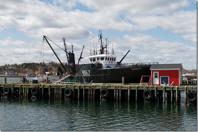 The trawler/dragger Cachalot in Lunenburg