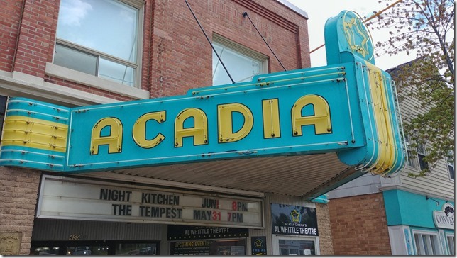 Acadia Cinema's Al Whittle Theatre