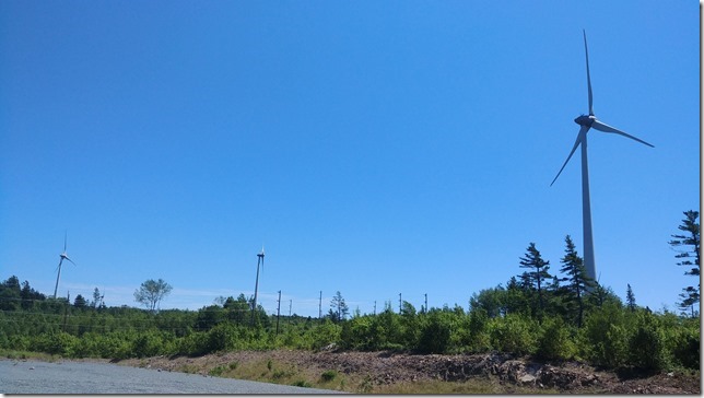 Ellershouse Wind Farm,wind turbine,Nova Scotia Highway 101