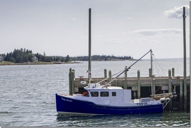 The fishing boat Lady Natashia at Bush Island Harbour