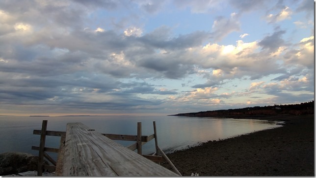 A calm evening on the Bay of Fundy – Margaretsville, Nova Scotia