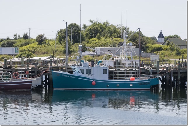 The fishing boat Stephen Robert in Lockeport
