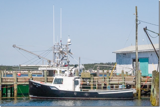 The fishing boat Sound Drifter in Lockeport
