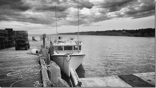 The fishing boat Carrie Lee in Margaretsville
