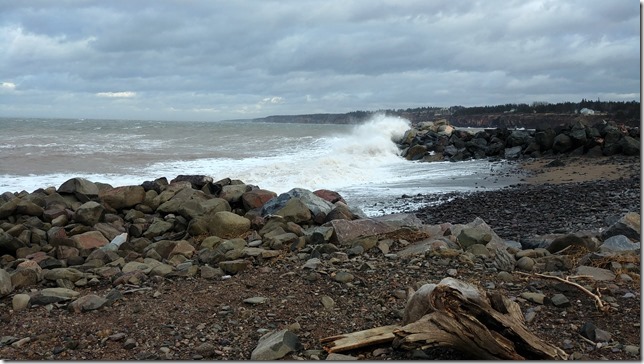 Nova Scotia,Canada,Atlantic Canada,Maritimes,ocean,beach,waterfall,Bay of Fundy,cliffs,Margaretsville